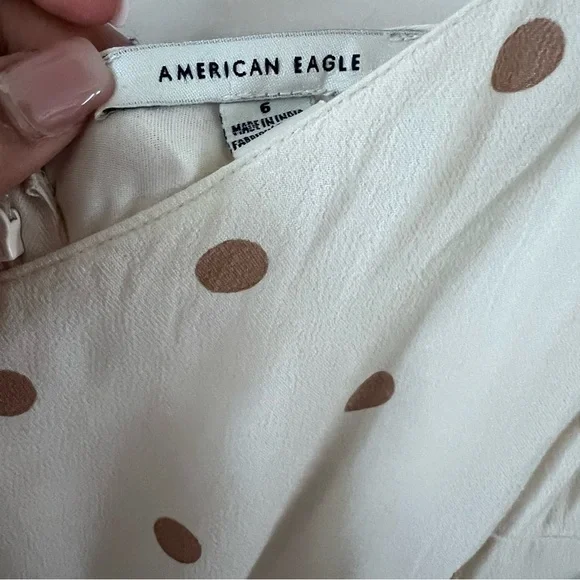 American Eagle Outfitters Polka Dot Jumpsuit |Size 6| - Picture 10 of 11
